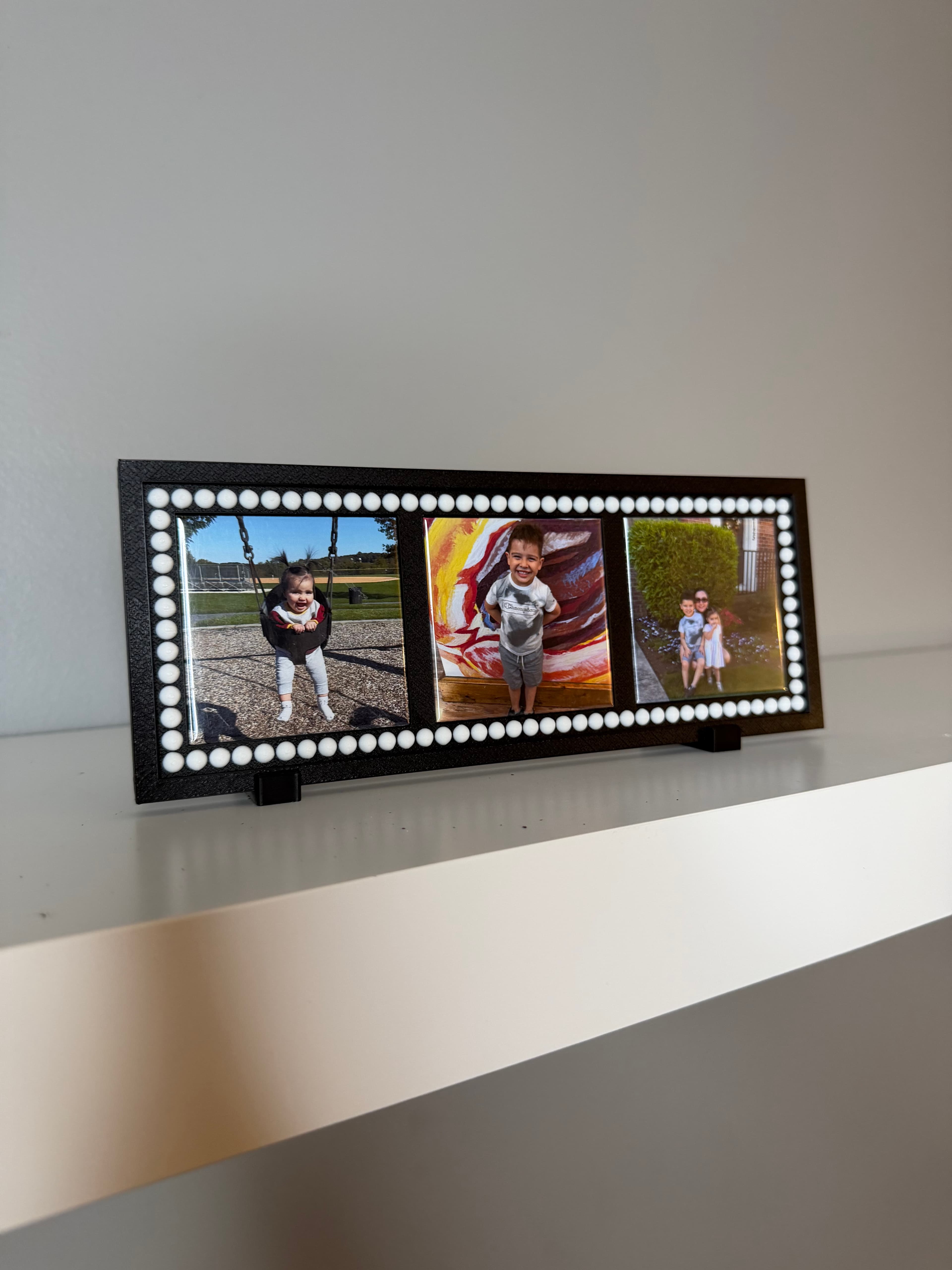 Pearl Magnet Frame 3 by 1 (Square) — photo 1 of 2